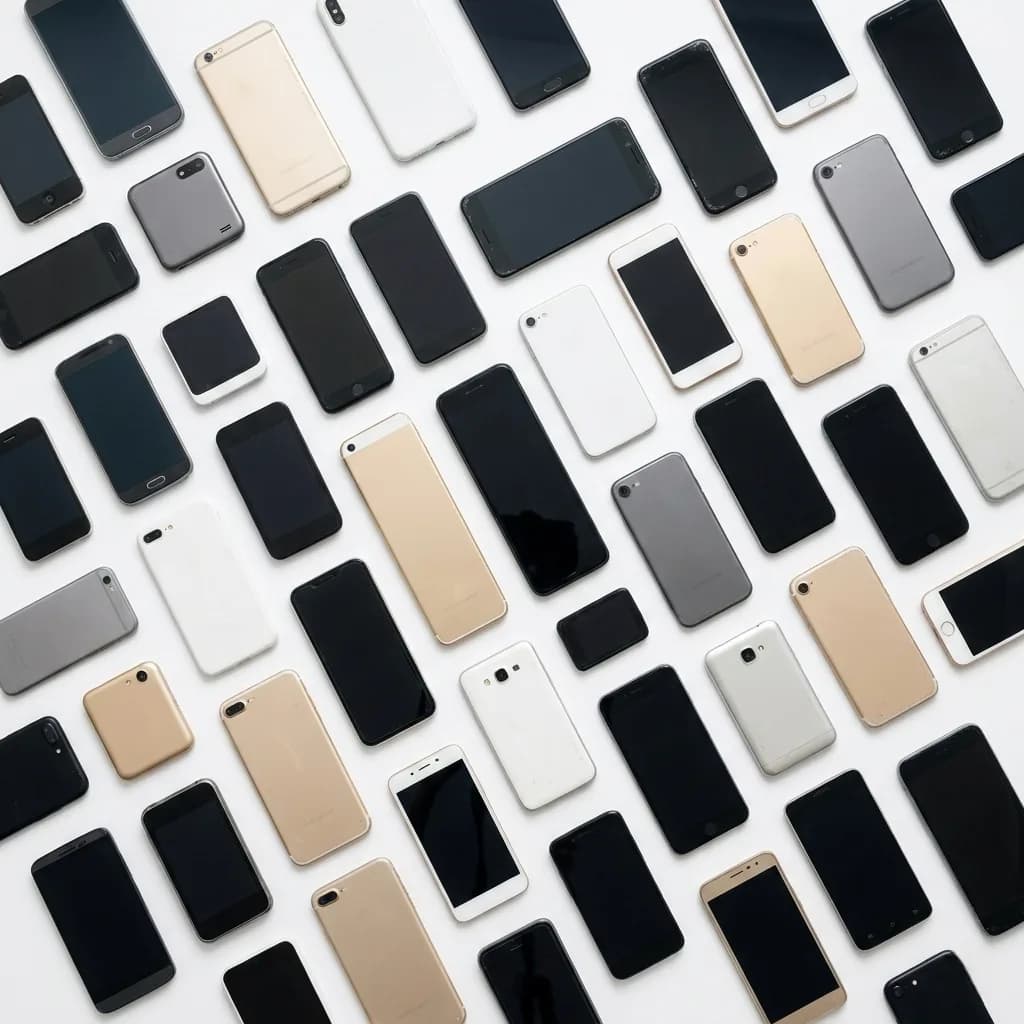 Smartphones — iPhones, Android phones